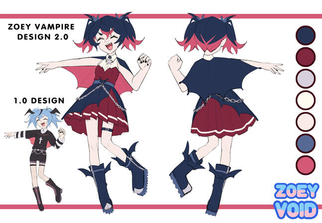 ZoeyVoid Vampire Design